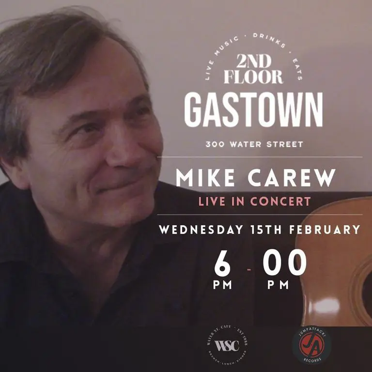 Photo of Mike Carew LIVE at 2nd Floor Gastown